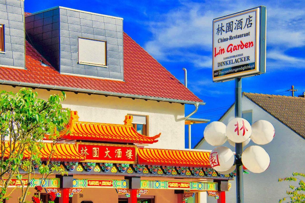 Gaststaette Lin Garden Hotel Untergruppenbach Exterior foto